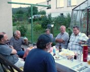 P1000685 Po odchodu do důchodu jsem se loučil s kolegy z letiště